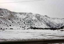 گزارش تصویری از یک روز برفی در شاهرود